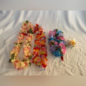 Colorful Hawaiian Lei Set